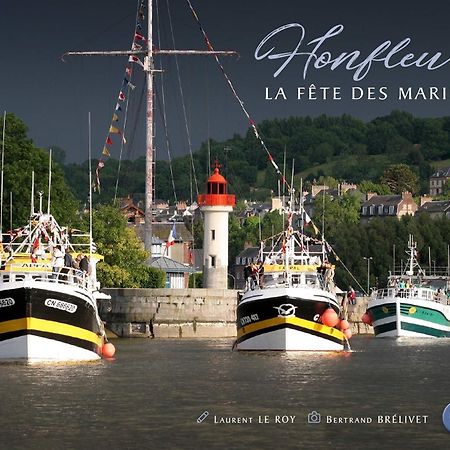 Le Bellevue - Beautiful Sea View Apartment Honfleur Exterior foto