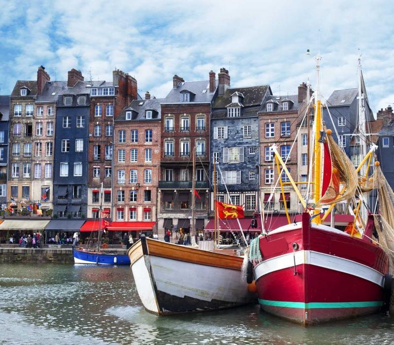 Le Bellevue - Beautiful Sea View Apartment Honfleur Exterior foto