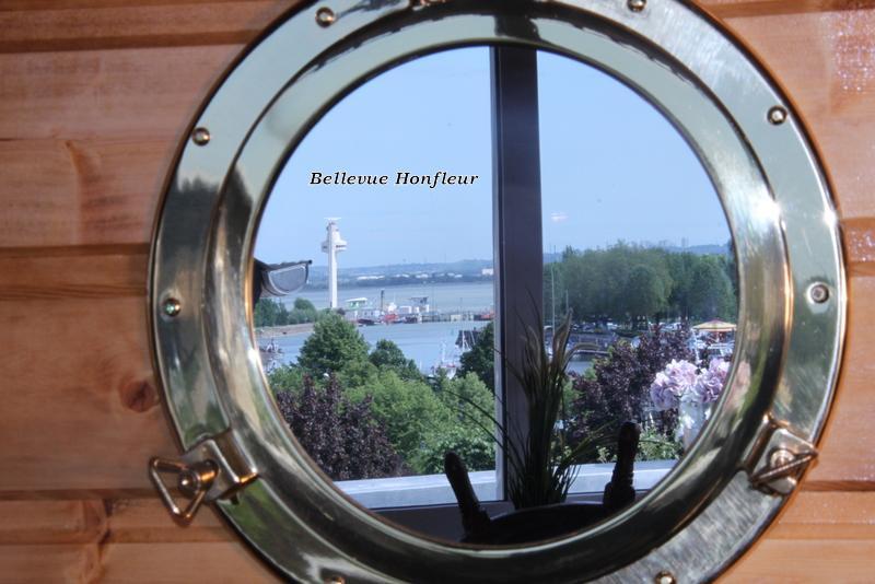 Le Bellevue - Beautiful Sea View Apartment Honfleur Exterior foto
